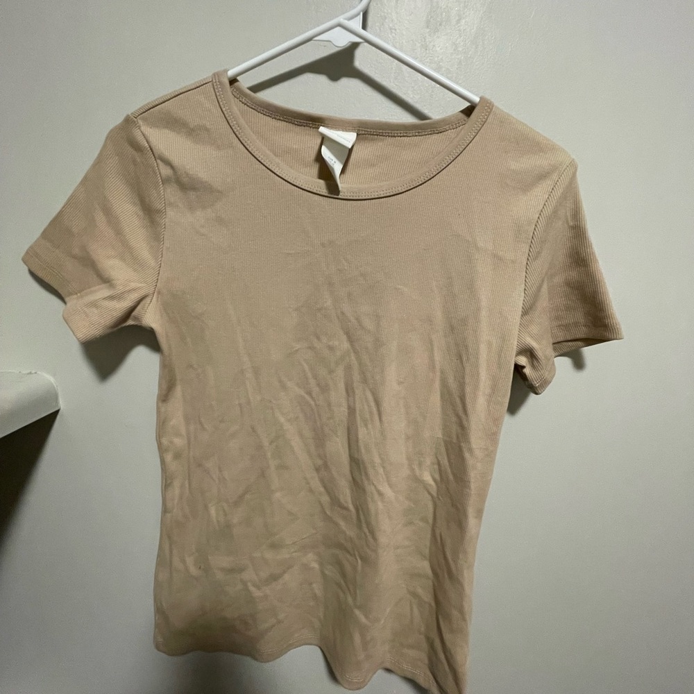 Ribbed tee